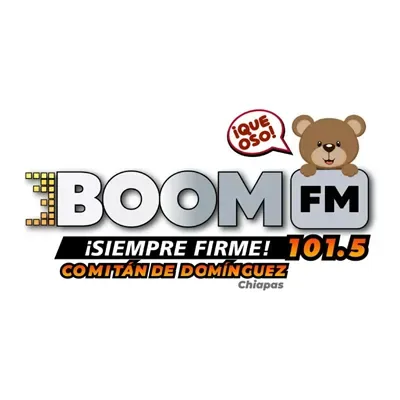  BOOM FM 101.5 (Comitán) - 101.5 FM - XHPCOM-FM - Boom FM - Comitán, Chiapas