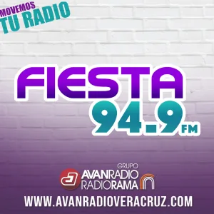  FIESTA 94.9 (Veracruz) - 94.9 FM - XHFM-FM - Grupo AvanRadio Radiorama - Veracruz, Veracruz